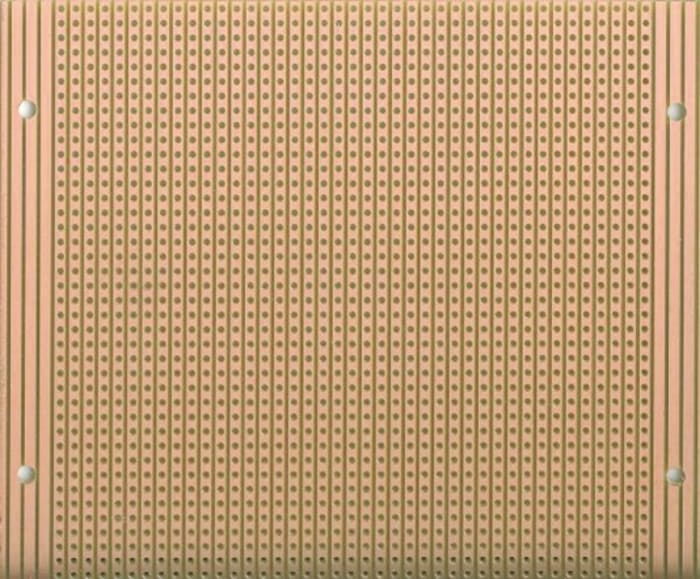 01-27567, Single-Sided Stripboard FR-2 100 x 500 x 1.6mm FR1