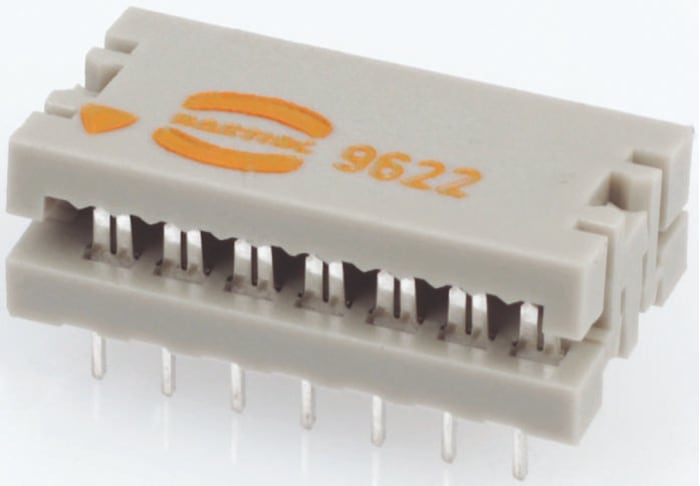 HARTING 14-Way IDC Connector Plug for Cable Mount, 2-Row