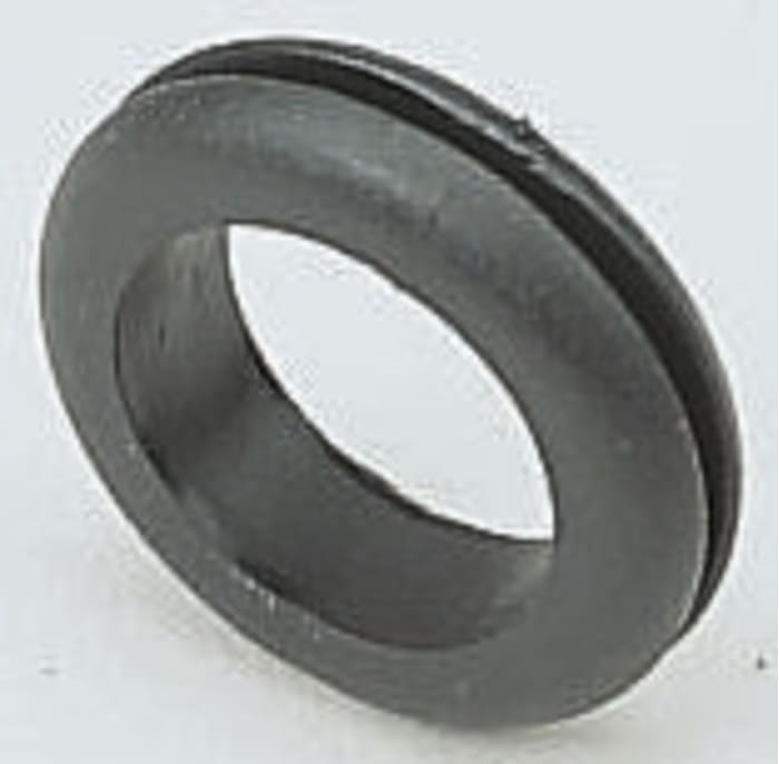 Passe-câble RS PRO, Ø câble max. 16mm, Ø découpe 19mm, panneau 1.6mm max en PVC