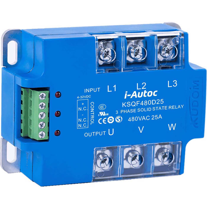 i-Autoc Solid State Relay, 40 A Load, Panel Mount, 530 V ac Load, 32 V dc Control