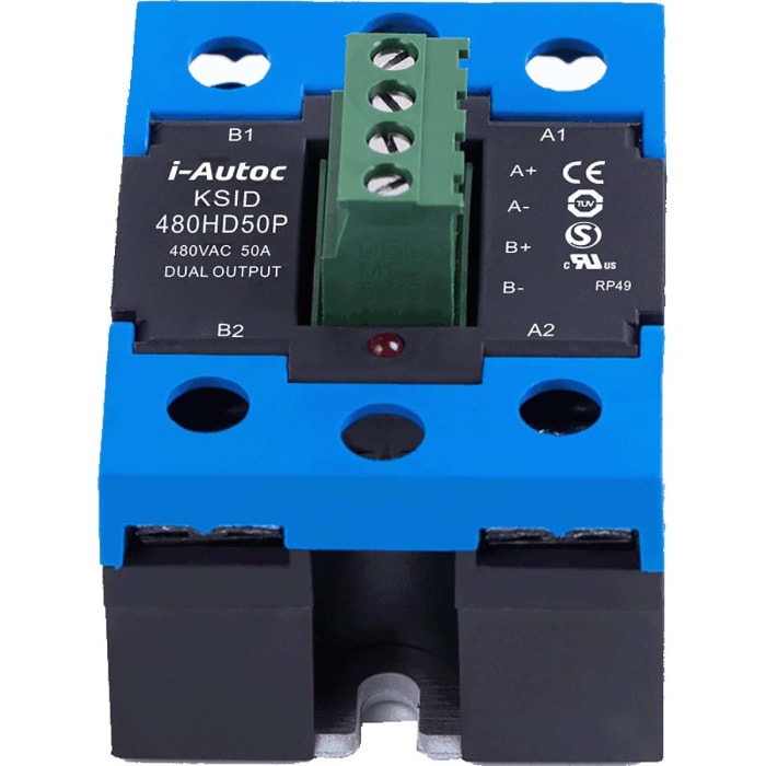 KSID240LD25 iAutoc iAutoc Solid State Relay, 25 A Load, Panel Mount