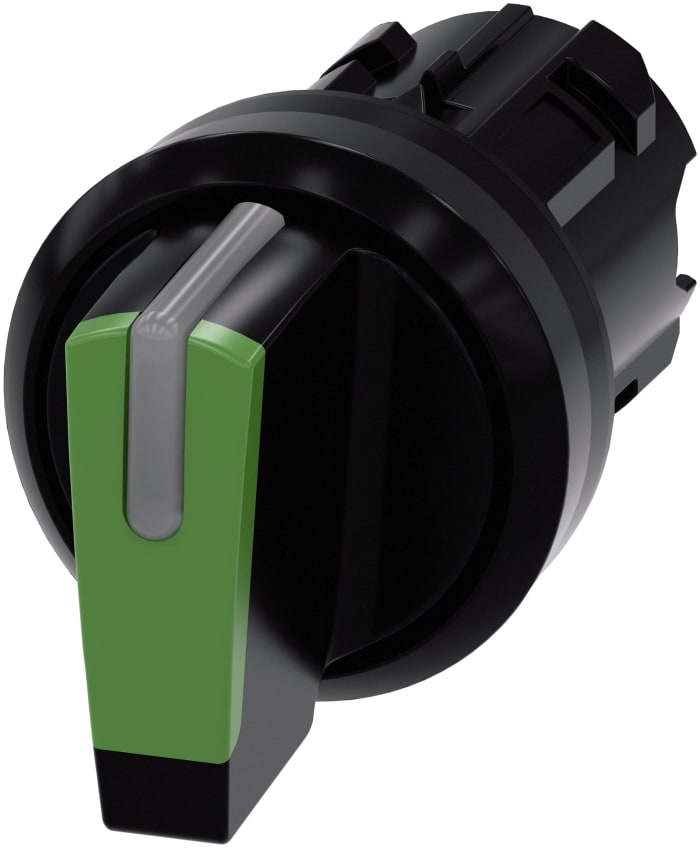 Siemens SIRIUS ACT 3SU10 Series 3 Position Selector Switch Head, 22mm Cutout