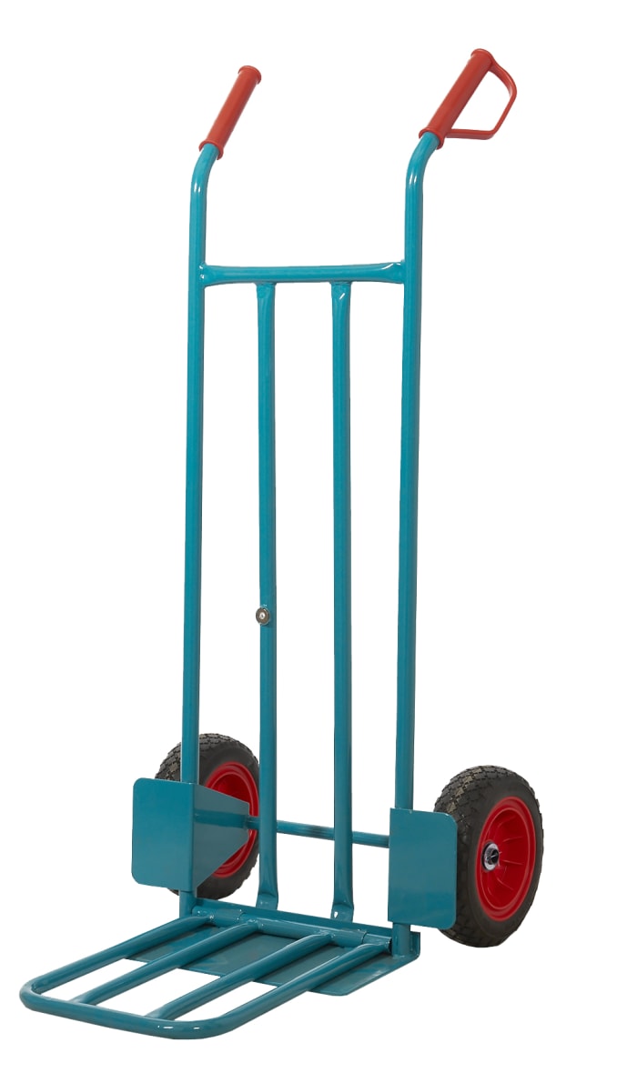 Carretilla de transporte RS PRO de Acero, Plegable, aérea de carga 390 x 460mm, carga 250kg