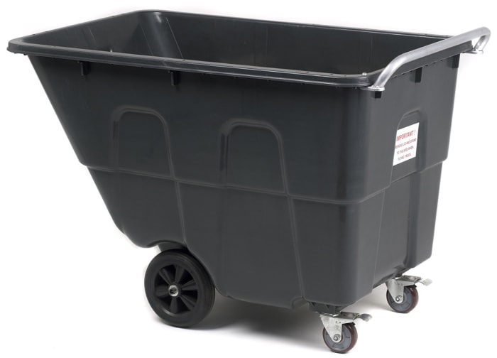 RS PRO PP Tilt Truck Truck, 1180 x 780 x 925mm, 450L Load