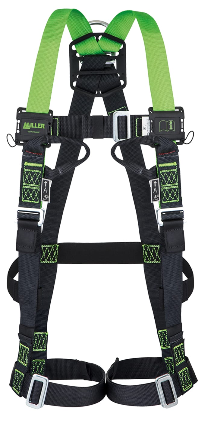 Harnais de sécurité Honeywell Safety, taille S/M fixation Sternal, Dorsal Sans ceinture
