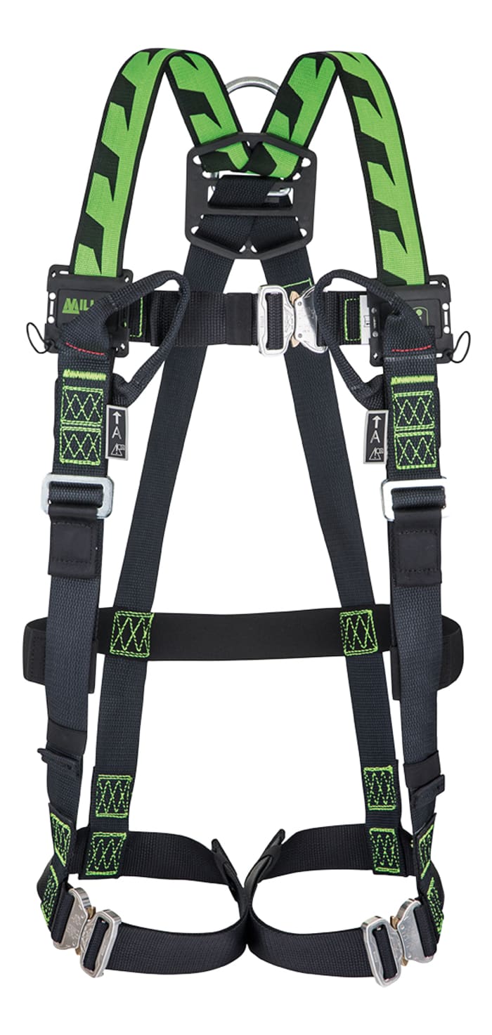 Honeywell Safety T. 2 : 1032872 Front, Rear Attachment Safety Harness, 140kg Max, M/L