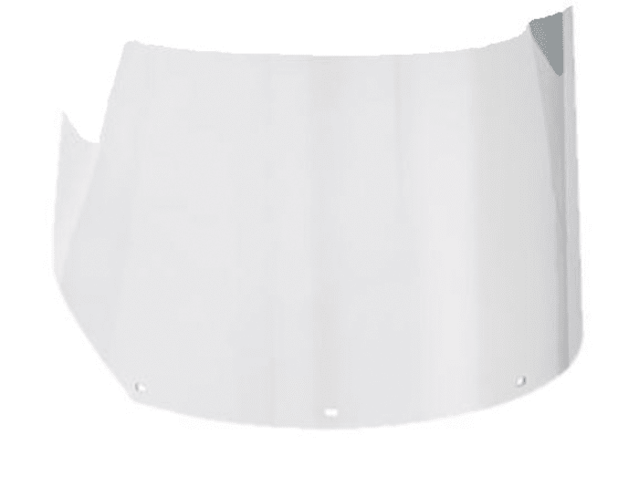 Honeywell Safety Visor, Resistant To Chemical Splashes, Flying Particles