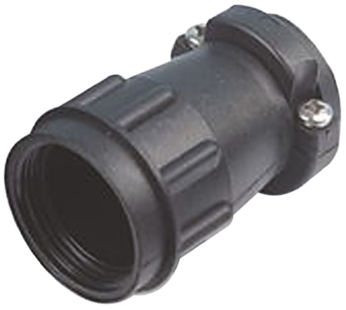 Abrazadera de cable ITT Cannon Negro, montaje: Tornillo, Ø cable máx. 19.9mm, 70.8 x 32mm