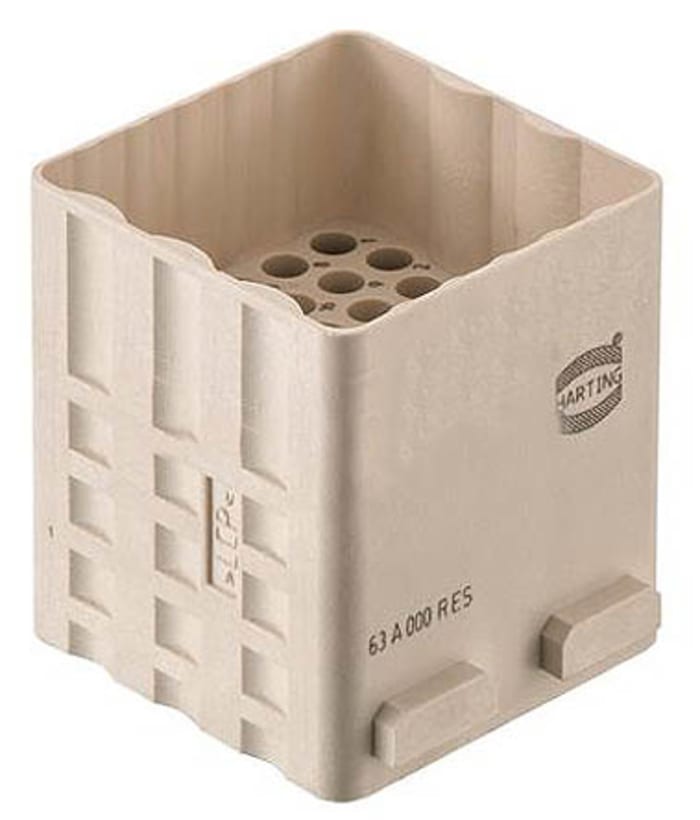 Modul, řada: Han-Modular, Samec, počet kontaktů: 42, počet řad: 7, 10A, 150 V, pro použití s: Han Modular