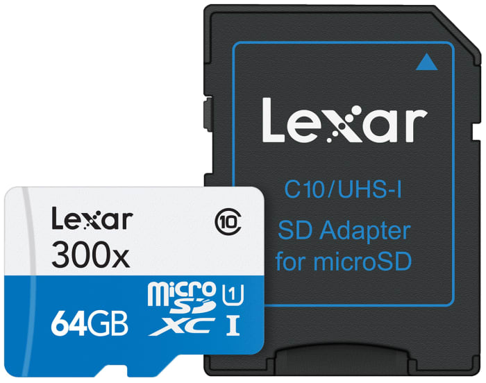 Lexar LSDMI64GB1EU300A Карта памяти SD