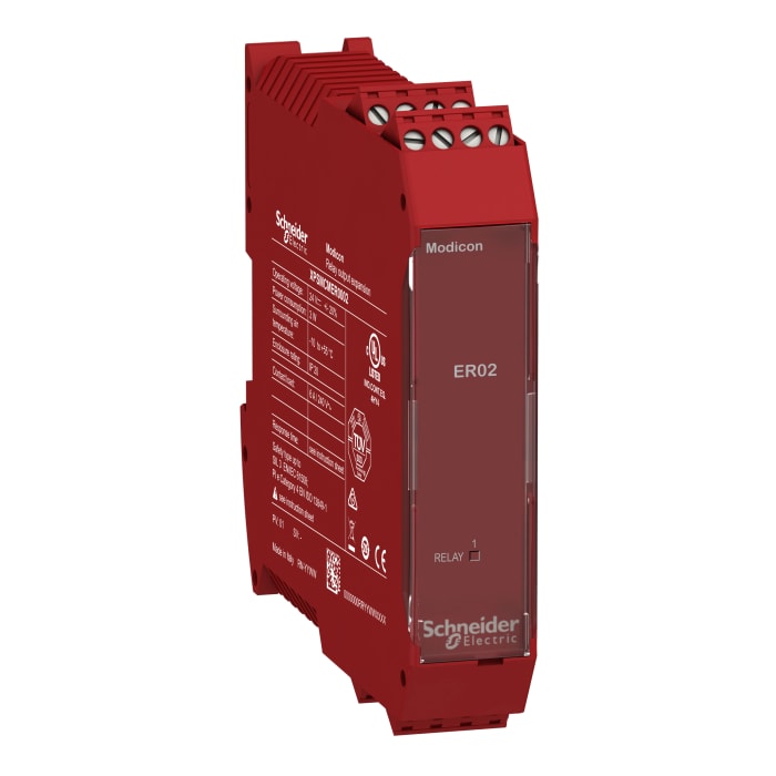Schneider Electric Preventa Series Output Module, 1 Inputs, 2 Outputs, 24 V dc, 2NO, NC