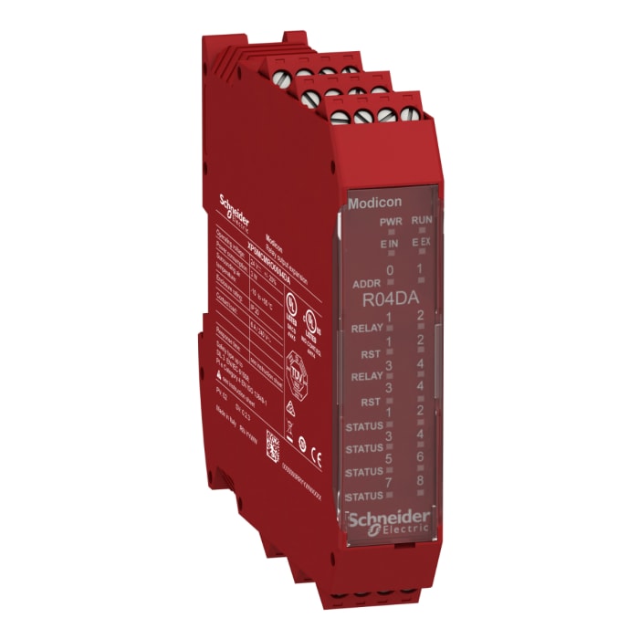 Schneider Electric Preventa Series Output Module, 4 Inputs, 12 Outputs, 24 V dc