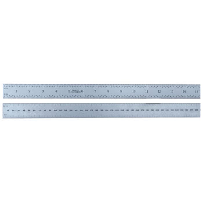 RS PRO 900mm Steel Imperial, Metric Ruler