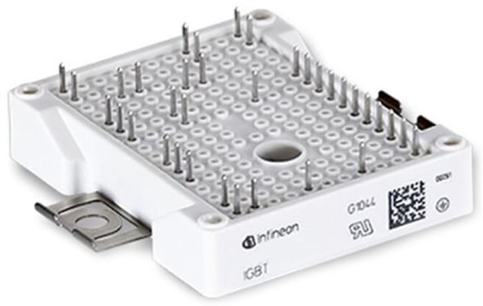 Infineon FP35R12W2T4BOMA1 3 Phase Bridge IGBT Module, 54 A 1200 V AG-EASY2B-1, Panel Mount