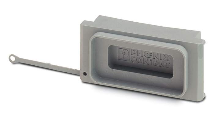Accesorio para conector D-Sub - Cubierta, para uso con Soporte de montaje en panel VS-09