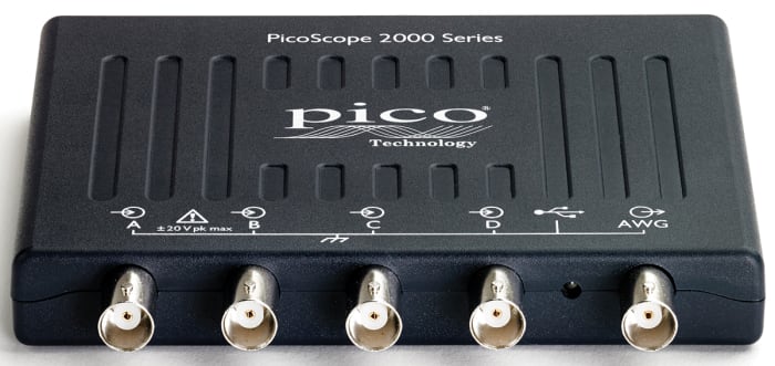 Oscilloscope Connectable PC Pico Technology série PicoScope 2000, 50MHz