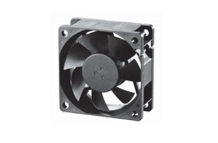 Sunon Axial Fan, 24 V dc, DC Operation, 16cfm, 770mW, 32mA Max, 60 x 60 x 25mm