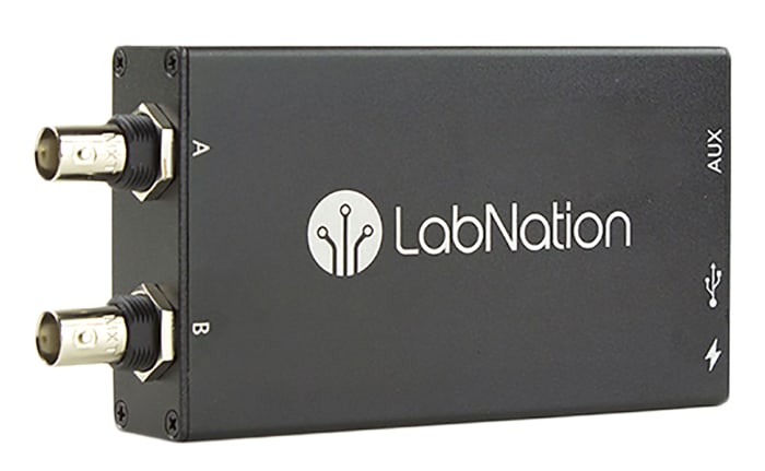 Osciloskop 705184339341 Stolní/ruční 30MHz IIC, SPI, UART, USB 2 analogové kanály 8 digitálních kanálů LabNation BVBA