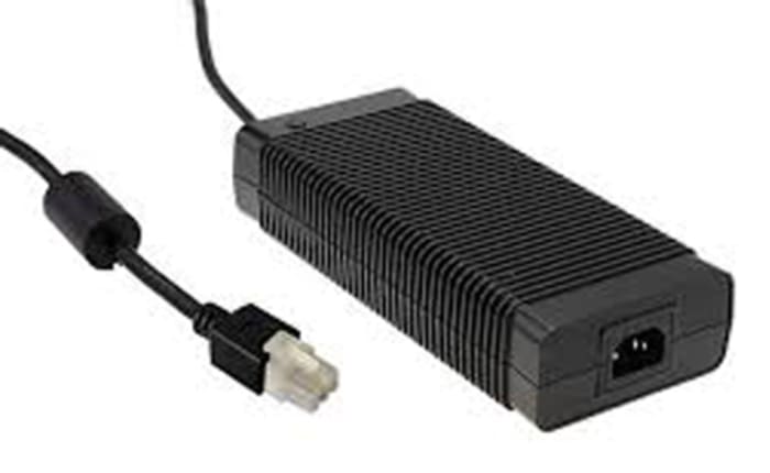 MEAN WELL 252W Power Brick AC/DC Adapter 12V dc Output, 0 → 21A Output
