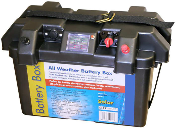 RS PRO | RS PRO Battery Box For Use With Battery up to 110 Ah | 117 ...