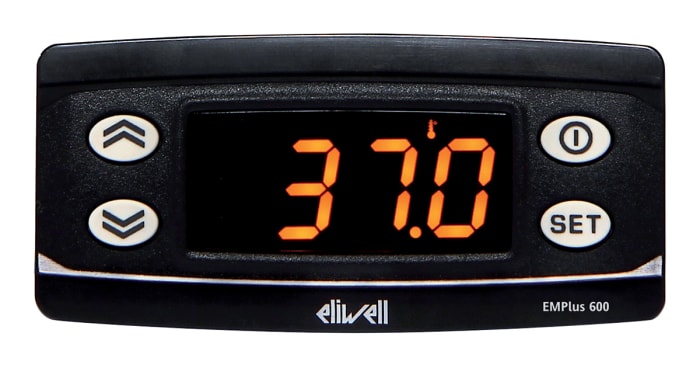 Indicateur de température Eliwell EMPLUS 600, 230 V c.a., 74 x 32mm