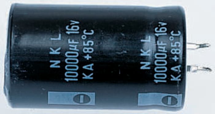 ER -  Capacitor, electrolytic,