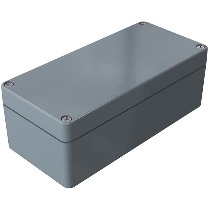 Caja Rose de Poliéster reforzado con fibra de vidrio Gris, 160 x 75 x 56.5mm, IP66, , Lloyds Register, Registro