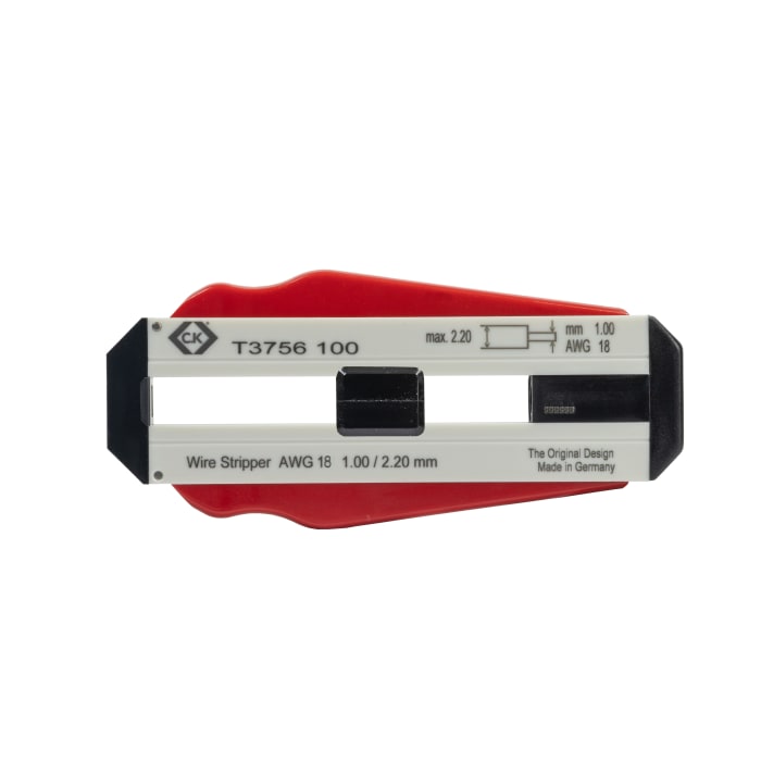 CK T3756 Series Wire Stripper, 1mm Max, 98 mm Overall