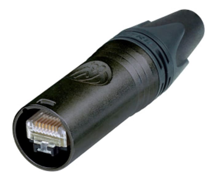 Connecteur RJ45 cat 6a Neutrik série etherCON Mâle, Non blindé Montage sur câble Droit