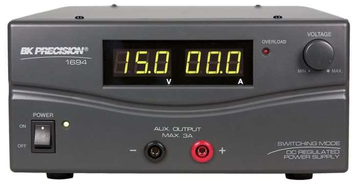 BK Precision 1694 Series Digital Bench Power Supply, 0 → 30V, 30A, 1-Output, 900W