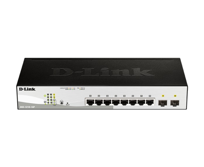 Switch Ethernet D-Link DGS-1210-10P, 10 ports