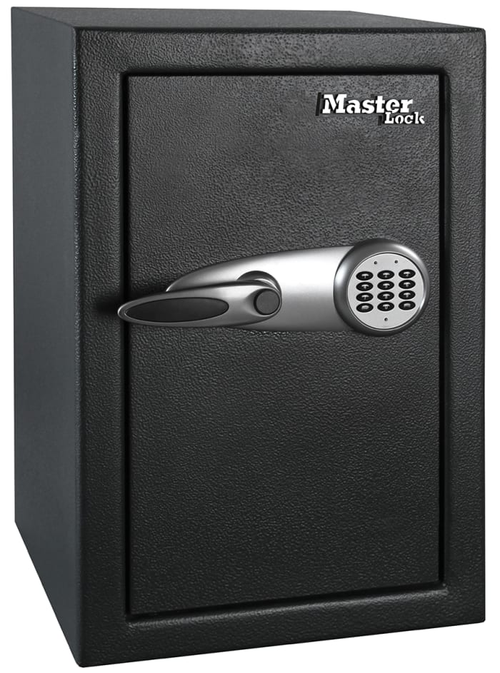 Caja fuerte ignífuga Master Lock para oficinas, capacidad 61.7L, peso 47kg