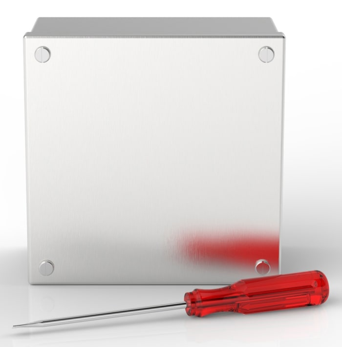 RS PRO RS PRO 304 Stainless Steel Satin Adaptable Enclosure Box