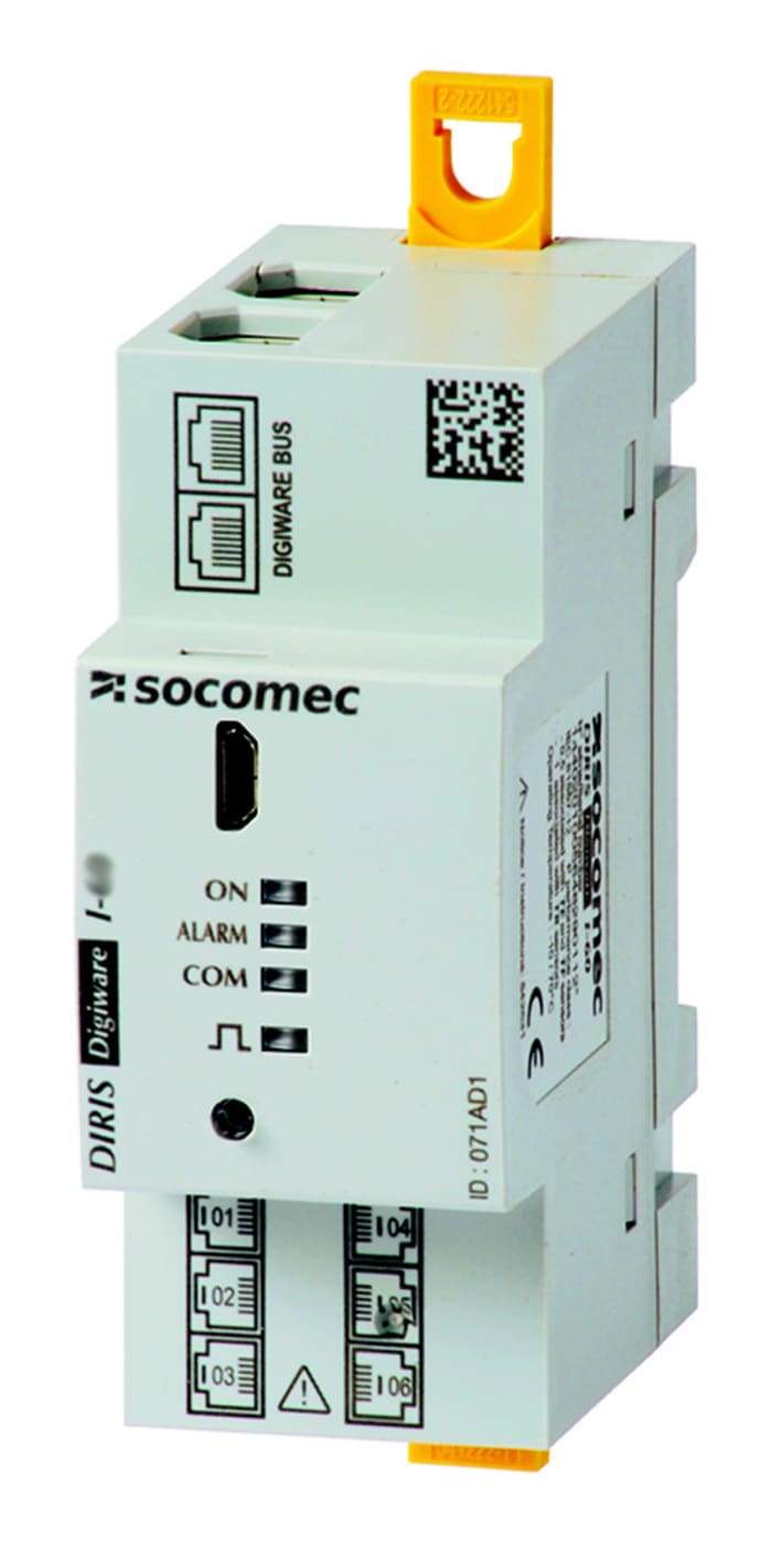 Compteur d'énergie Socomec DIRIS Digiware I-61, 3 phases