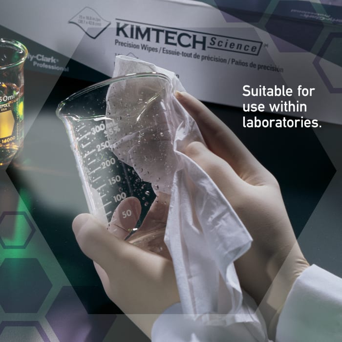 Paño desechables para Entornos limpios, industria alimentaria, farmacéutica Kimberly Clark KIMTECH Science de color