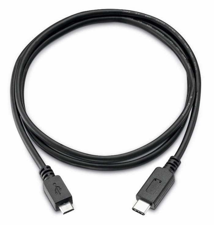 Câble USB Wurth Elektronik USB C vers Micro-USB B, 1m, Noir