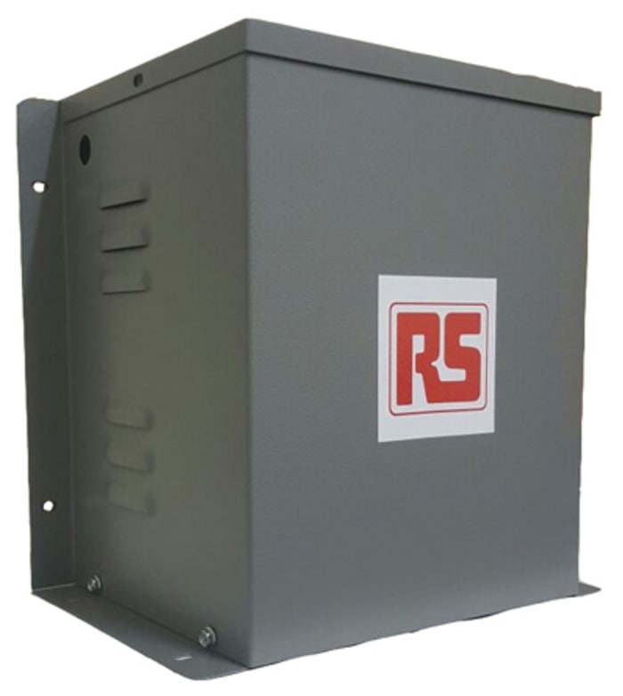 Transformador de aislamiento RS PRO, 2.5 kVA Intermittent 5 Mins on 15 Mins off, 230V ac, 110 (55V