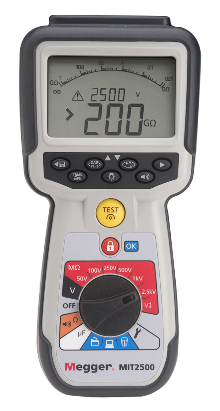 1004-745 Megger | Megger MIT2500 İzolasyon Direnci Test Cihazı