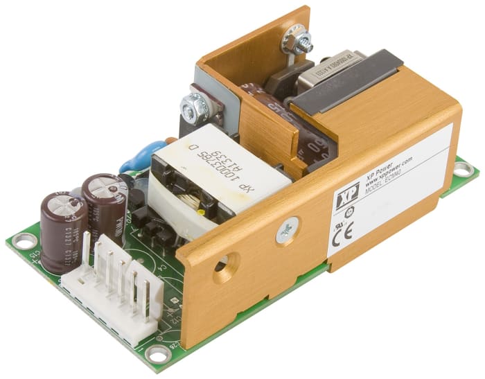 XP Power Switching Power Supply, ECM40US15, 15V dc, 2.7A, 40W, 1 Output, 120 → 370 V dc, 90 → 264 V ac