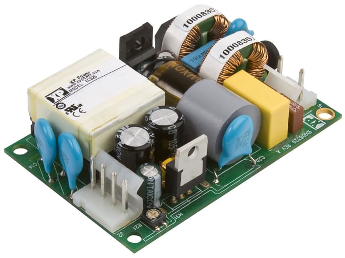 XP Power Switching Power Supply, ECS25US48, 48V dc, 520mA, 25W, 1 Output, 120 → 370 V dc, 80 → 264 V ac
