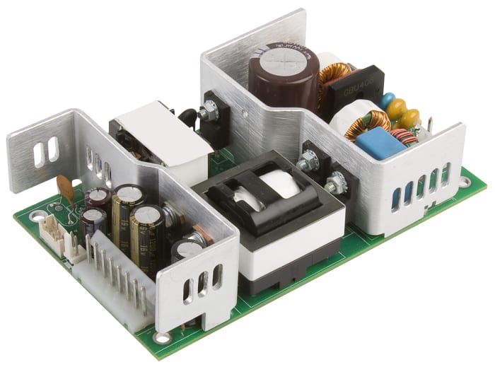 XP Power Switching Power Supply, GCS150PS24, 24V dc, 6.3A, 150W, 1 Output, 85 → 264V ac Input Voltage