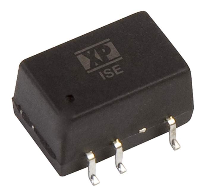 XP Power ISE DC-DC Converter, 5V dc/ 200mA Output, 10.8 → 13.2 V dc Input, 1W, Surface Mount, +105°C Max Temp