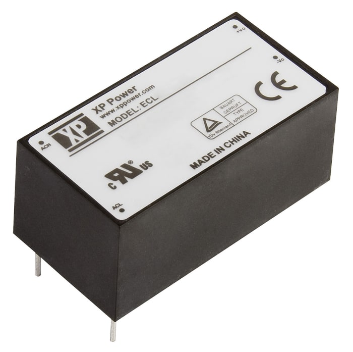 XP Power Switching Power Supply, ECL10US48-E, 48V dc, 210mA, 10W, 1 Output, 120 → 370 V dc, 85 → 264 V ac