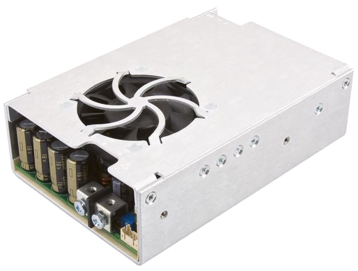 XP Power Switching Power Supply, FCM400PS48, 48V dc, 8.3A, 400W, 1 Output, 80 → 275V ac Input Voltage