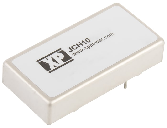 XP Power JCH DC-DC Converter, 12V dc/ 833mA Output, 18 → 36 V dc Input, 10W, Through Hole, +100°C Max Temp -40°C