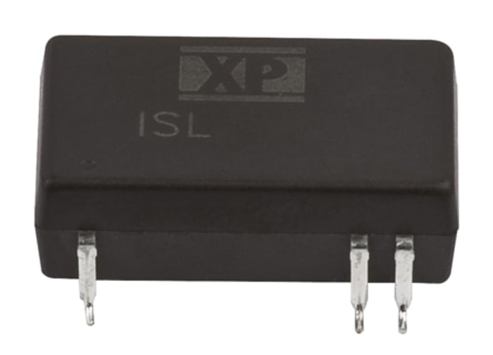 XP Power ISL Isolated DC-DC Converter, 12V dc/ 125mA Output, 9 → 36 V dc Input, 1.5W, Surface Mount, +85°C Max
