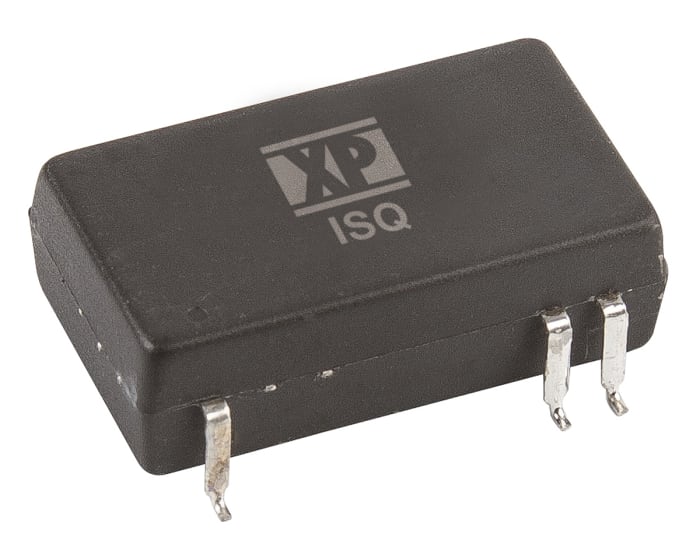 XP Power ISQ DC-DC Converter, 5V dc/ 400mA Output, 4.5 → 5.5 V dc Input, 2W, Surface Mount, +85°C Max Temp -40°C
