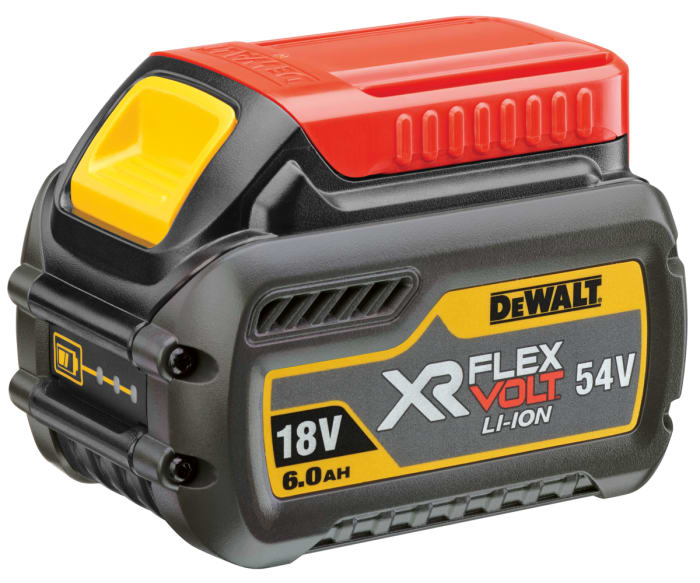 Dewalt 54v xr flexvolt battery 6.0 ah clearance