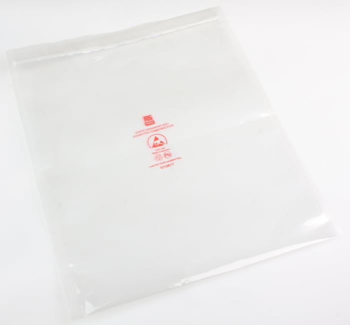RS PRO ESD Ultra Clear Bag 250mm(W)x 300mm(L)