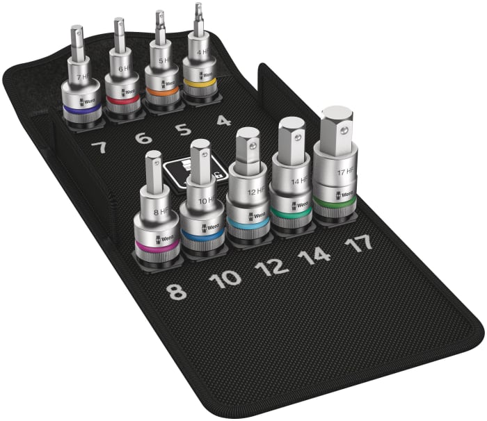 Wera small hot sale socket set